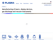 Tablet Screenshot of plasmalabs.com
